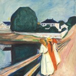 Munch Painting at Tate Gallery
