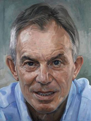 Portrait of Tony Blair